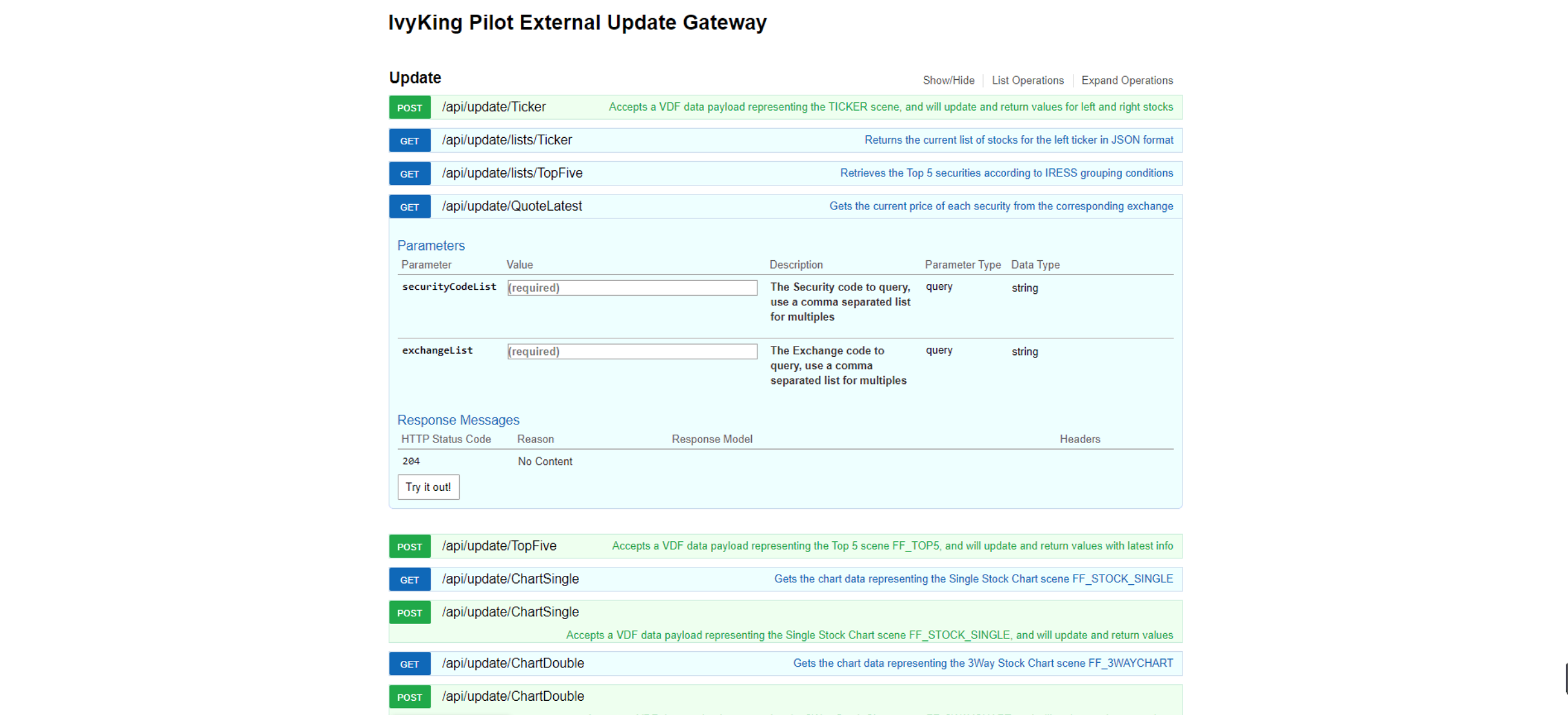 API Data Integration